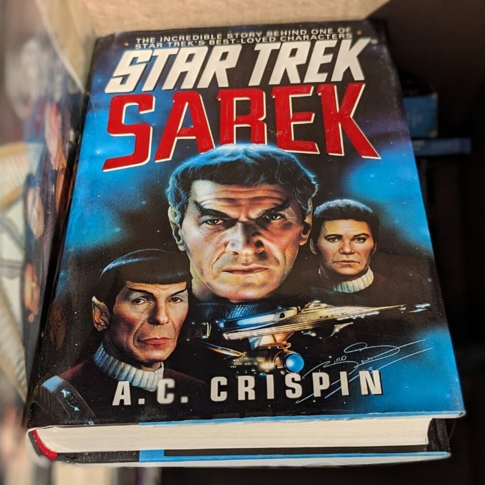 Star Trek Sarek A.C. Crispin 1994 Hardcover with dust Cover Book